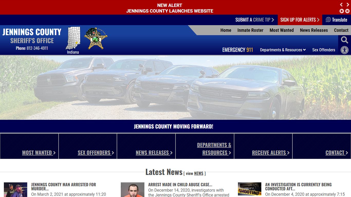 Jennings County IN Sheriff